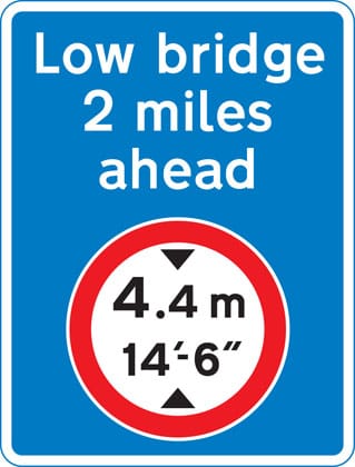 Advance warning of restriction or prohibition ahead - Image 1