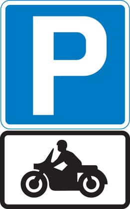 Parking place for solo motorcycles - Image 1