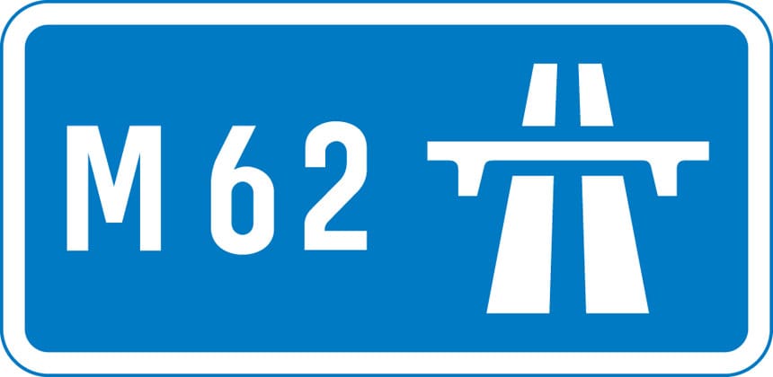 Start of motorway and point from which motorway regulations apply - Image 1