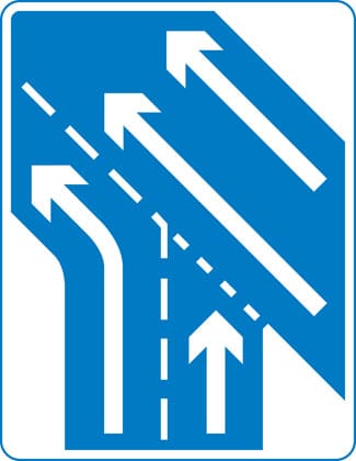 Traffic on the main carriageway coming from right has priority over joining traffic - Image 1