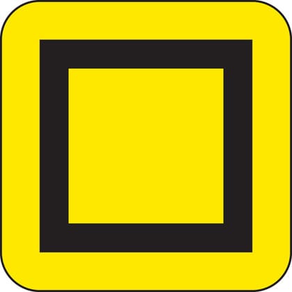 Symbols showing emergency diversion route for motorway and other main road traffic - Image 1