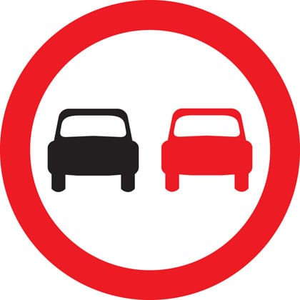 No overtaking - Image 1