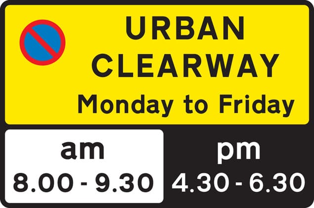 No stopping during times shown except for as long as necessary to set down or pick up passengers - Image 1