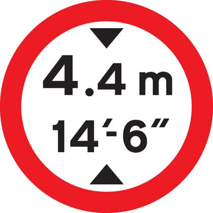 No vehicles over height shown - Image 1