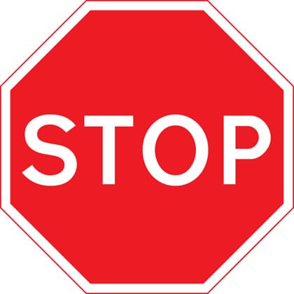 Stop and give way - Image 1