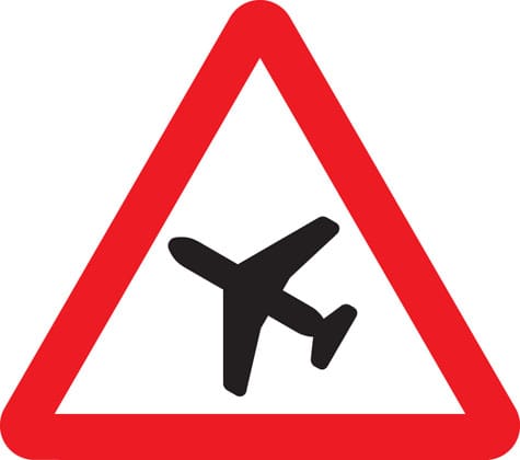 Low-flying aircraft or sudden aircraft noise - Image 1