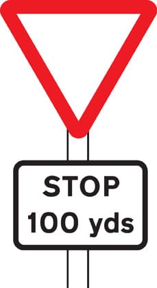 Distance to ‘STOP’ line ahead - Image 1