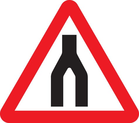 Dual carriageway ends - Image 1