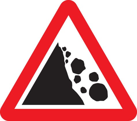 Falling or fallen rocks - Image 1