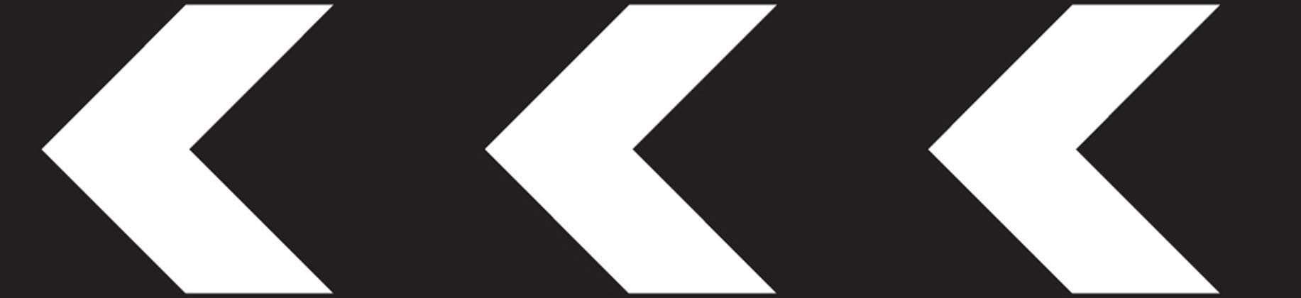 Sharp deviation of route to left (or right if chevrons reversed) - Image 1