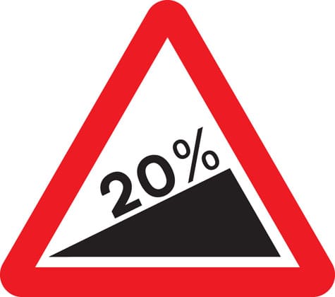 Steep hill upwards - Image 1