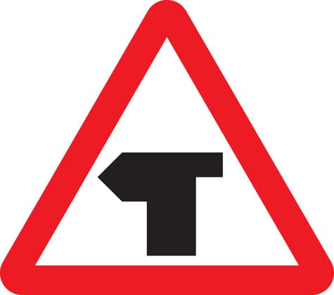 T-junction with priority over vehicles from the right - Image 1