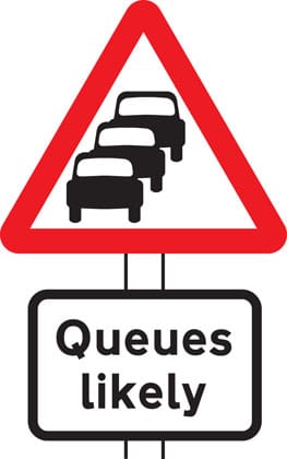 Traffic queues likely ahead - Image 1