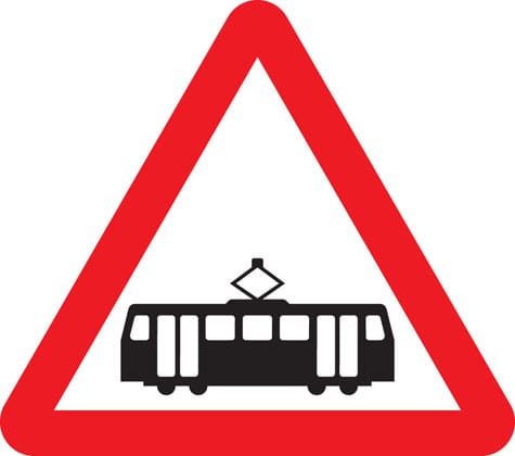 Trams crossing ahead - Image 1